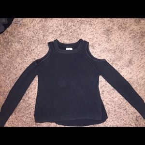 Hollister cold shoulder sweater
